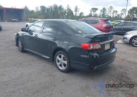 2012 Toyota Corolla S z USA, uszkodzony, nr VIN 5YFBU4EE3CP051625